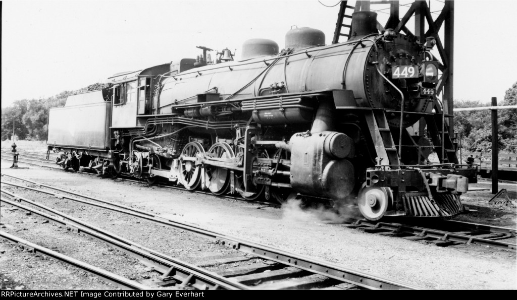 MILW 2-8-2 #449 - Milwaukee Road